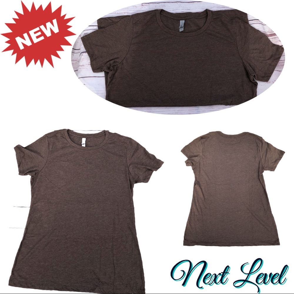 🆕 NEXT LEVEL SOFT TOP Brown size XL - Picture 7 of 13